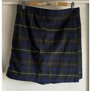 Becky Thatcher Girls Skort Size 16.5 Plaid School Preppy Skirt Shorts